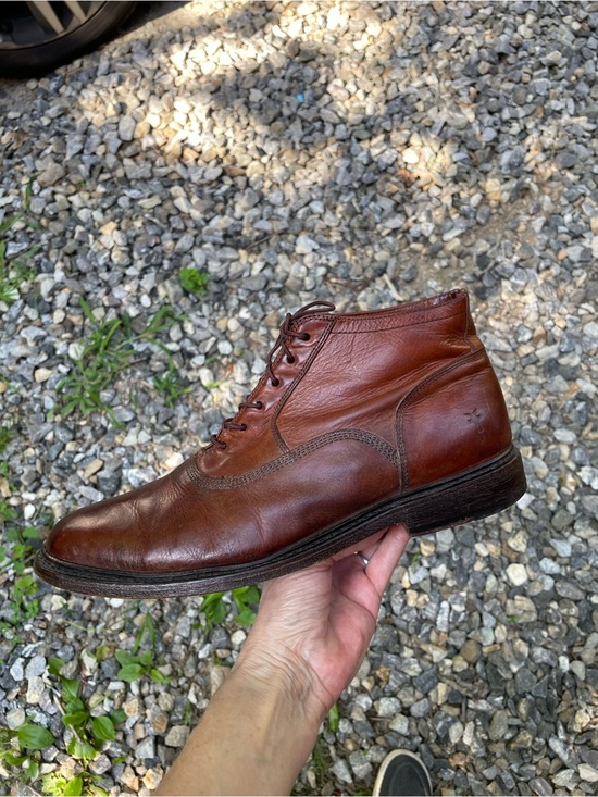 Frye Brown Leather Vintage Chukka Ankle Boots Size 9.5 D main image 16